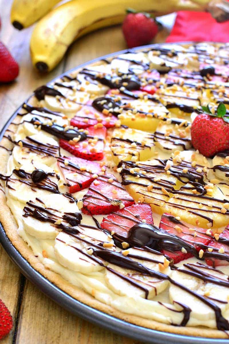 Banana Split Fruit Pizza Lemon Tree Dwelling