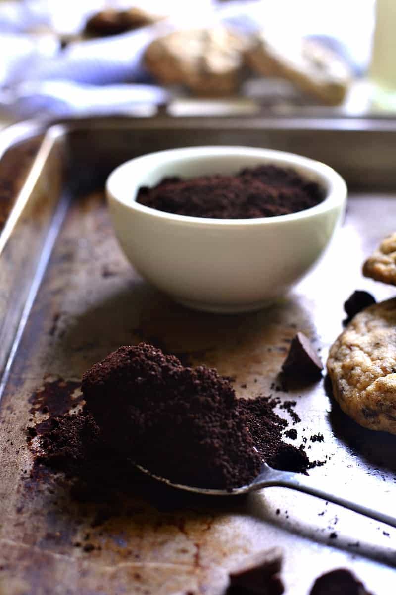 These Espresso Chocolate Chip Cookies are the perfect marriage of two amazing flavors. Packed with chocolate chips and infused with rich espresso flavor, they're a chocolate/coffee/sweet lover's dream!