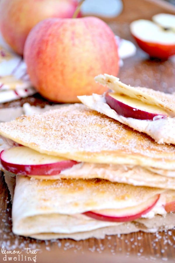 Apple Cheesecake Breakfast Quesadillas 4b