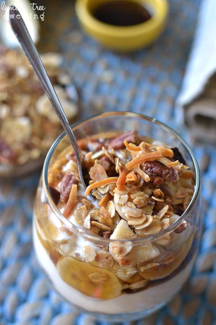 Banana Maple Yogurt Parfait 2