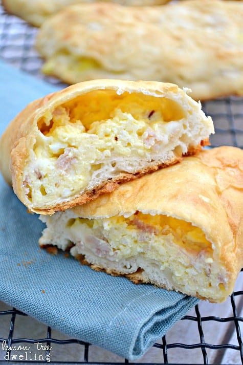 Ham, Egg & Cheese Breakfast Pockets 3b