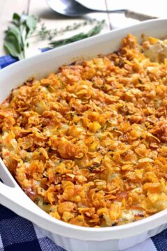 Garlic Herb Cheesy Potatoes Side Dish