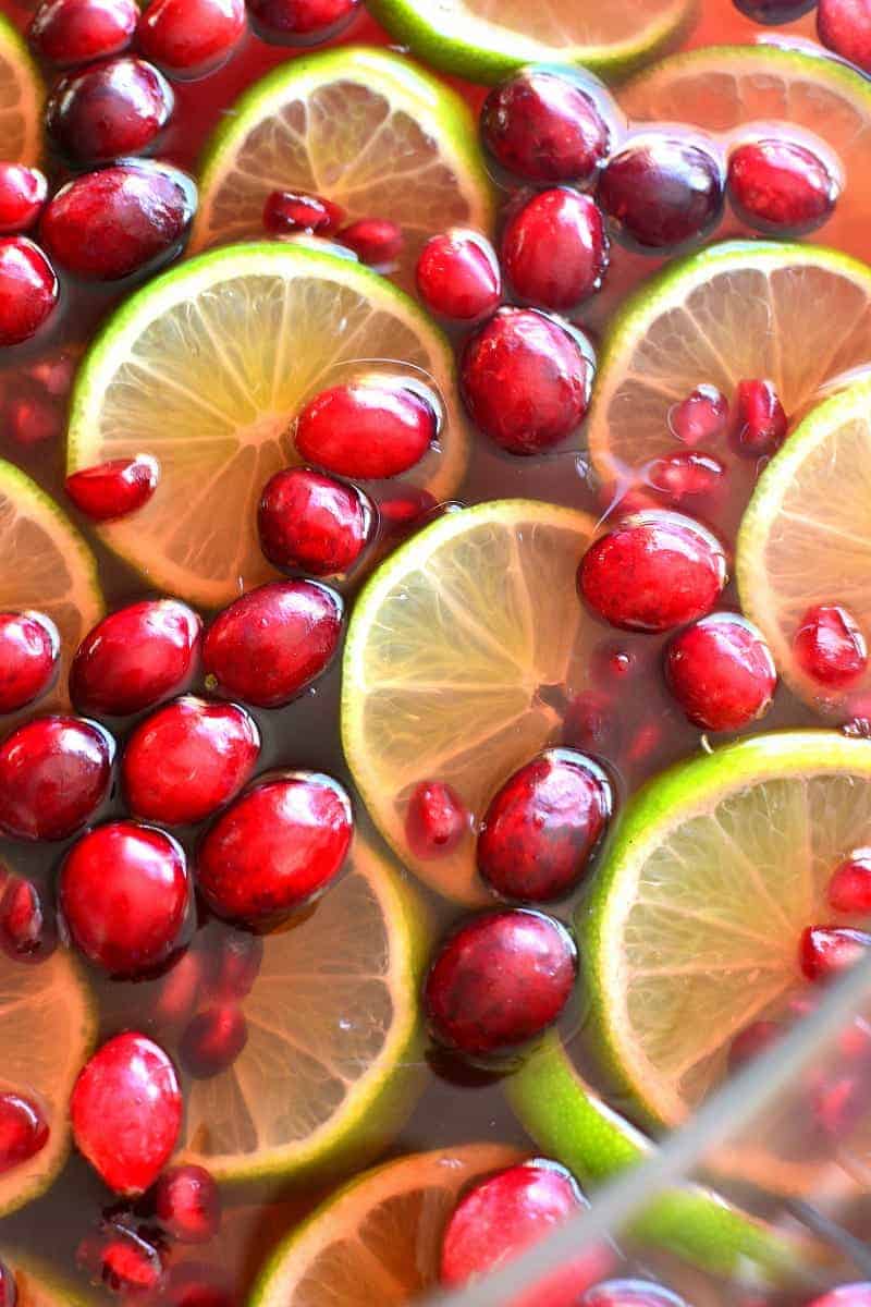 This Pomegranate Party Punch combines the BEST flavors of the season in a festive drink that's guaranteed to have your guests coming back for more! 