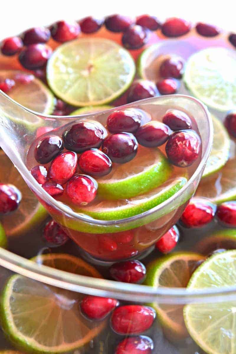 This Pomegranate Party Punch combines the BEST flavors of the season in a festive drink that's guaranteed to have your guests coming back for more! 