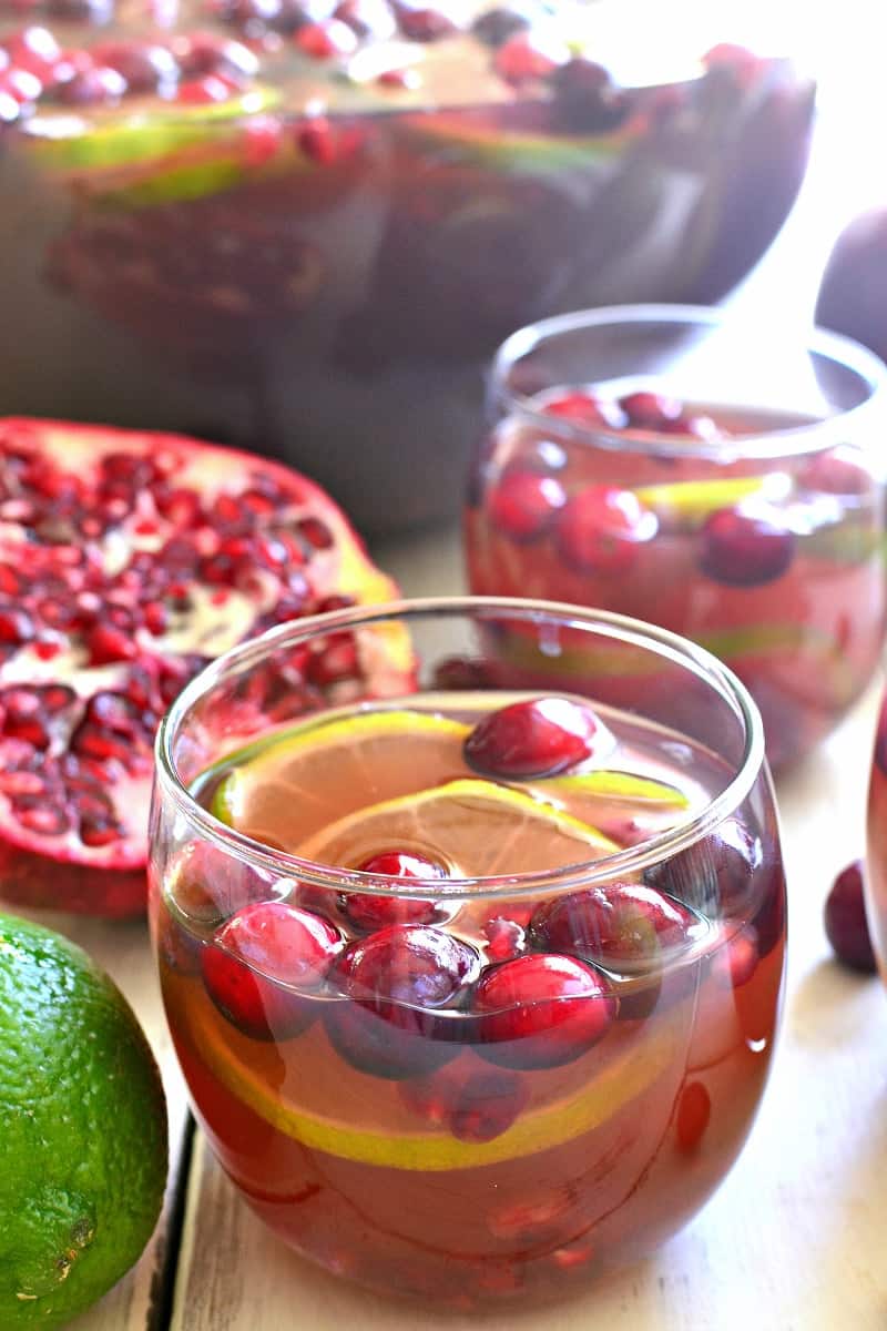 This Pomegranate Party Punch combines the BEST flavors of the season in a festive drink that's guaranteed to have your guests coming back for more! 