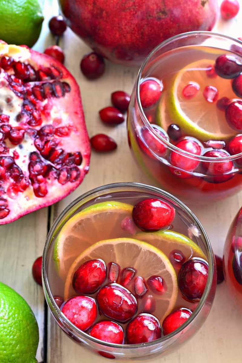 This Pomegranate Party Punch combines the BEST flavors of the season in a festive drink that's guaranteed to have your guests coming back for more! 