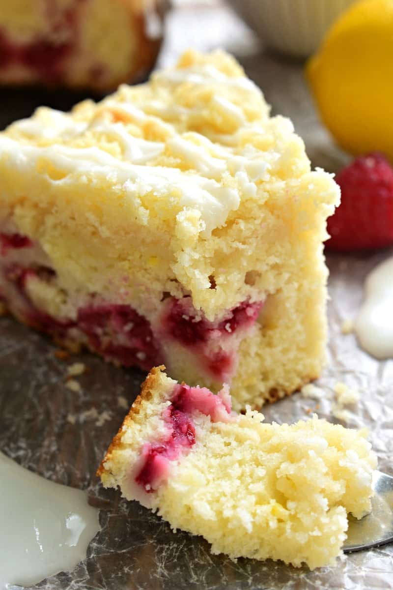 Raspberry Coffee Cake with Lemon - The Real Food Dietitians