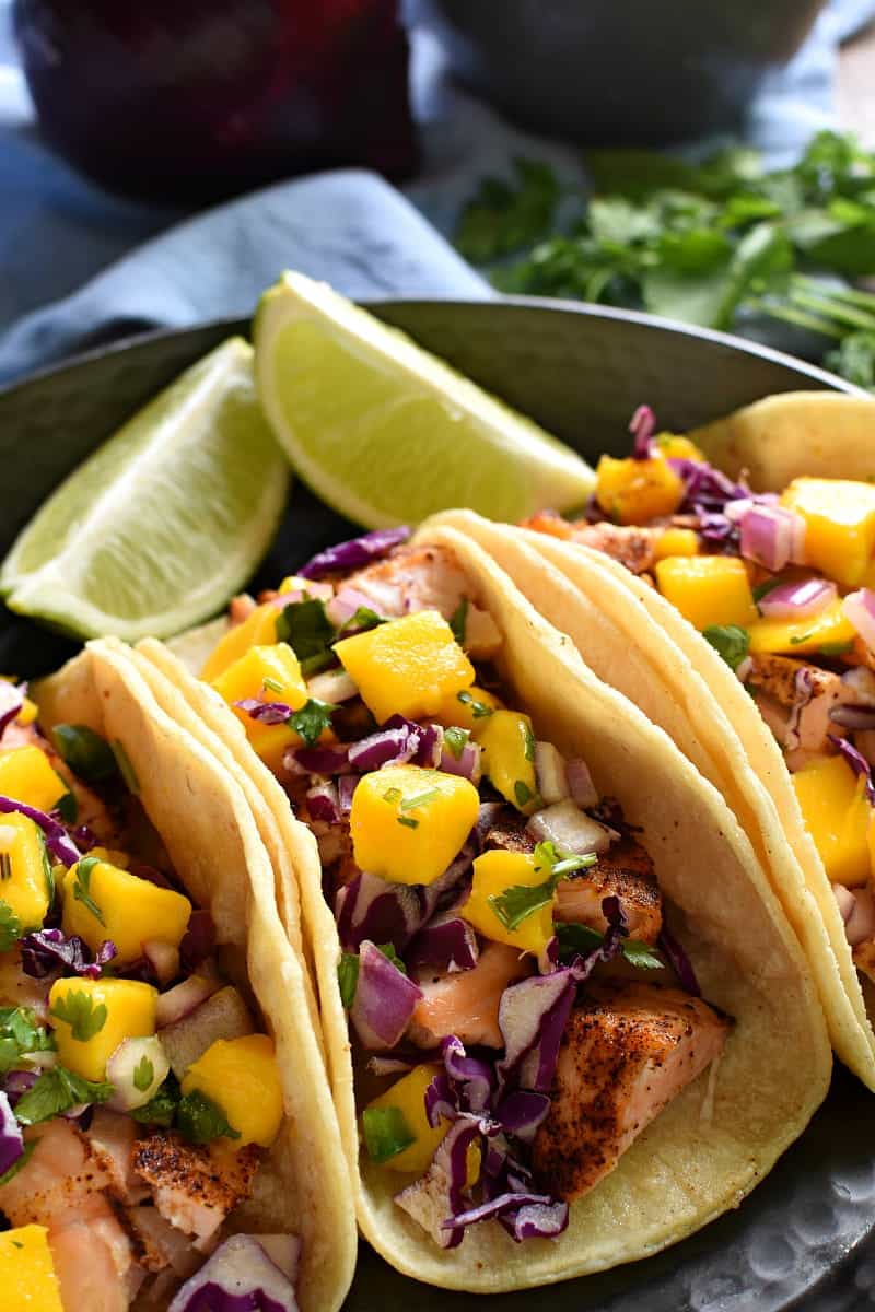 Fish Tacos with Mango Salsa | Lemon Tree Dwelling