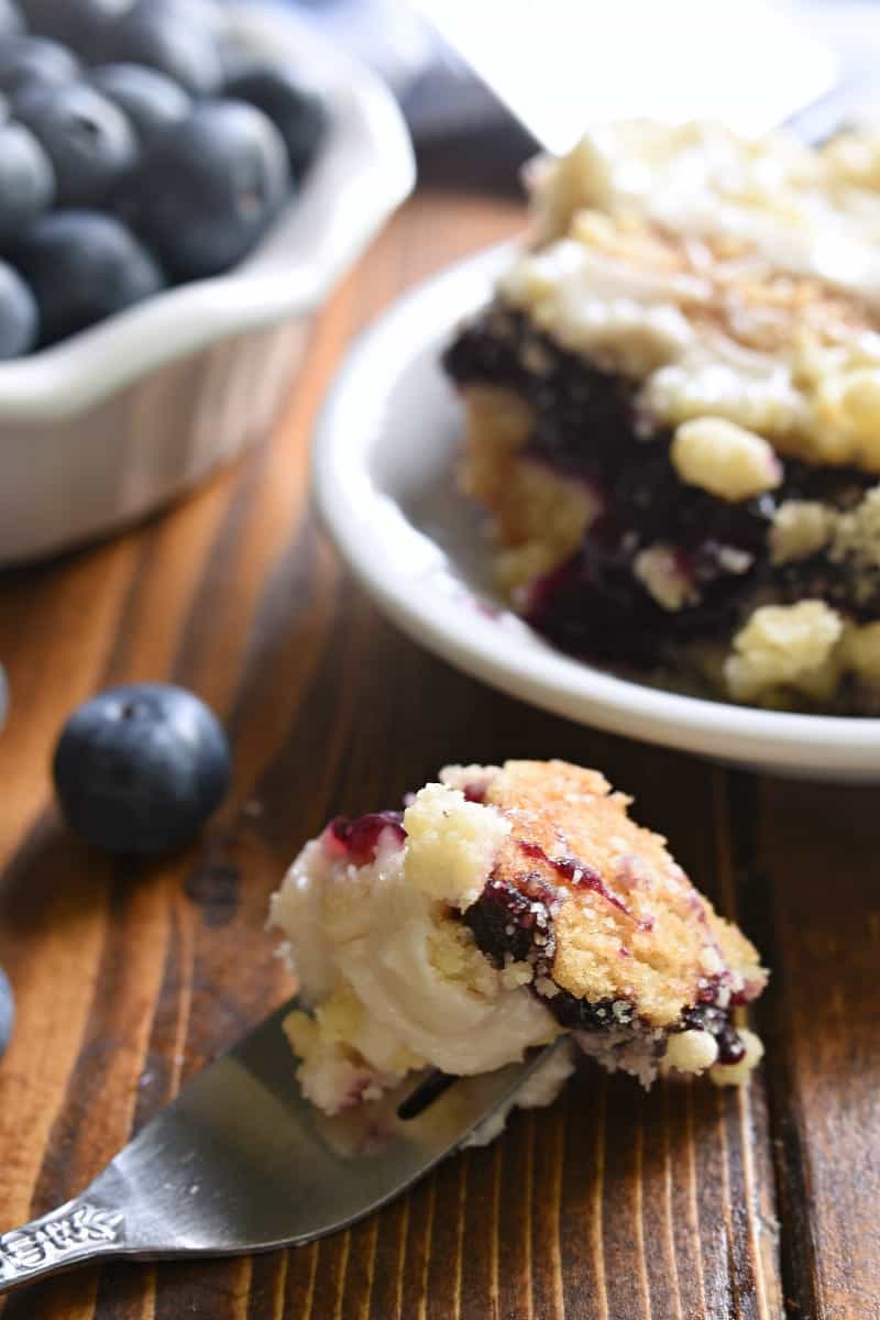 These Blueberry Pie Bars are the perfect summer treat! They're easy, delicious, and great for sharing...the ideal dessert for summer picnics, holidays, and parties! Sure to be a hit!