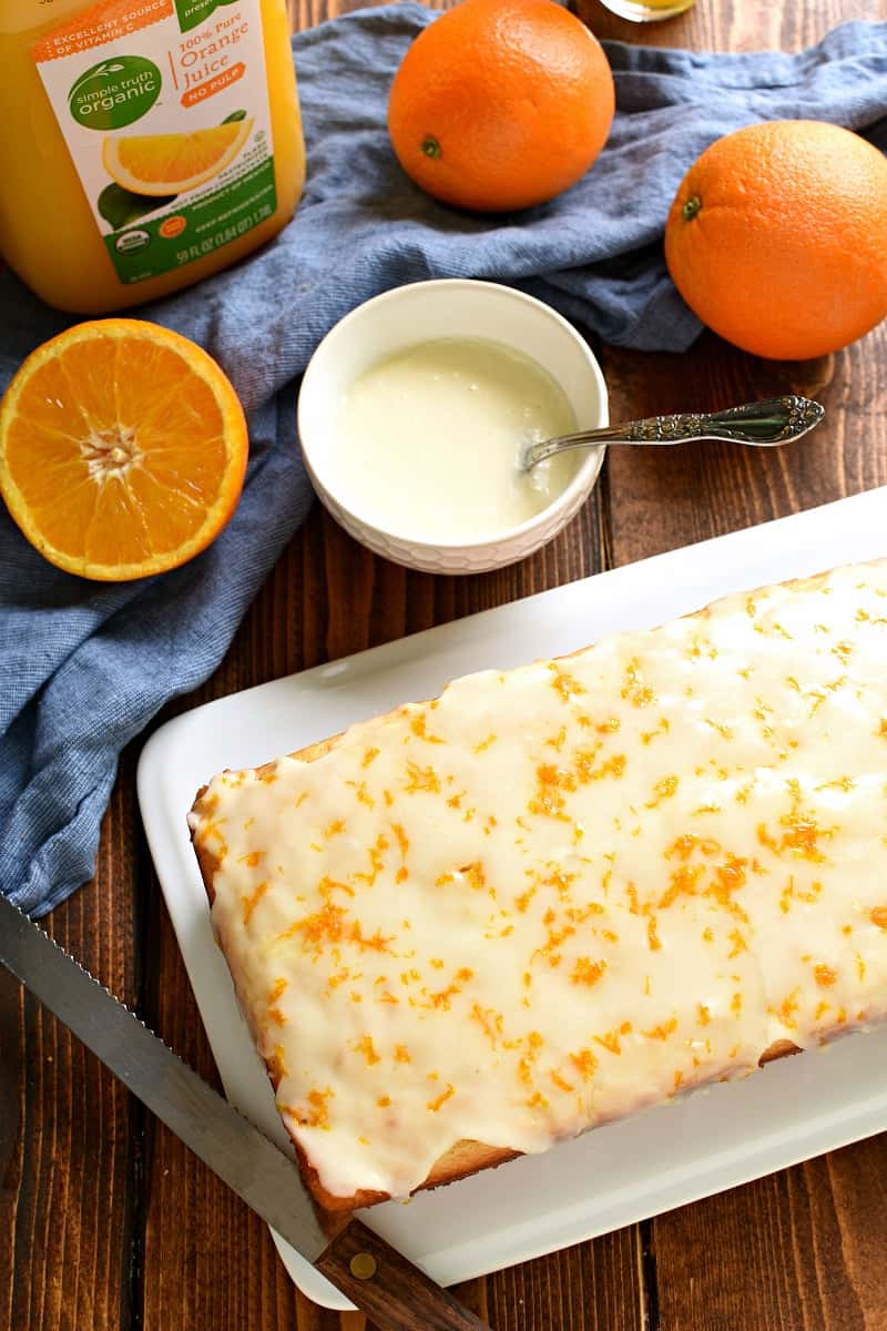 If you love mimosas, this Glazed Mimosa Bread is for you! A delicious quick bread that has all the flavors of your favorite breakfast cocktail, topped with a sweet orange champagne glaze. Perfect for Mother's Day, weekend brunch, or any special occasion!