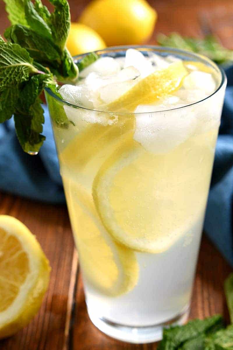 This Sparkling Mint Lemonade is the perfect drink for summer! It's light, refreshing, and packed with the delicious flavor of mint. If you love lemonade, you have to try this delicious twist!