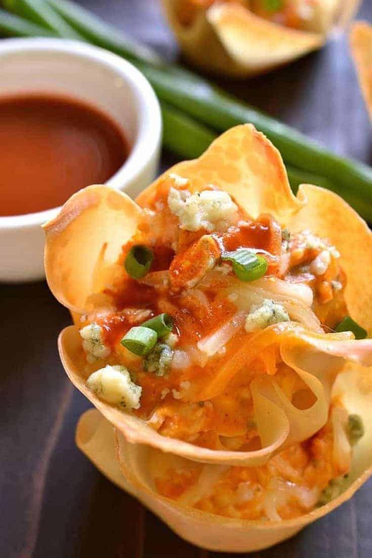 Buffalo Chicken Wonton Cups Lemon Tree Dwelling