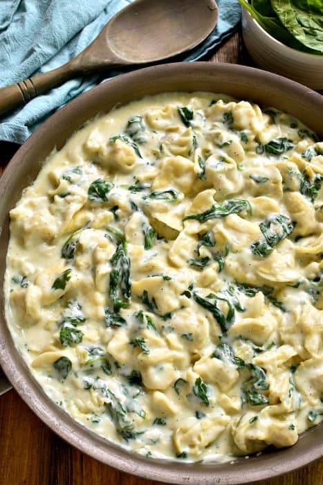 Spinach Artichoke Tortellini – Lemon Tree Dwelling