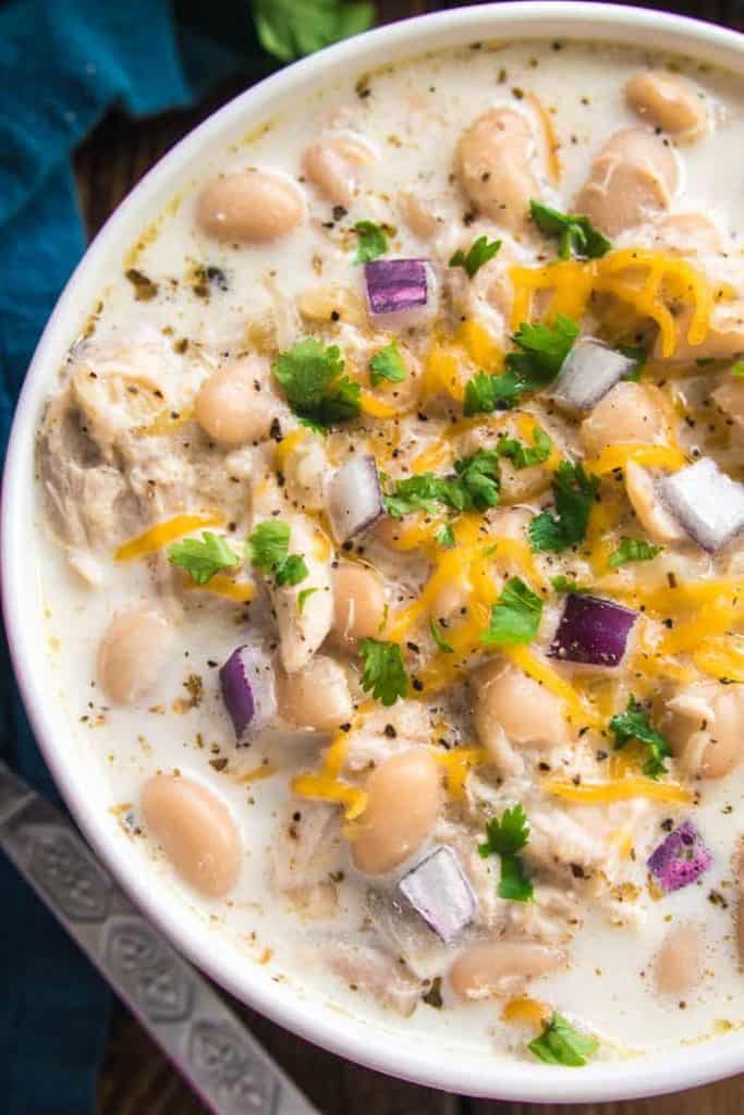 Creamy White Chicken Chili Lemon Tree Dwelling   Creamy White Chicken Chili 3 1 683x1024 