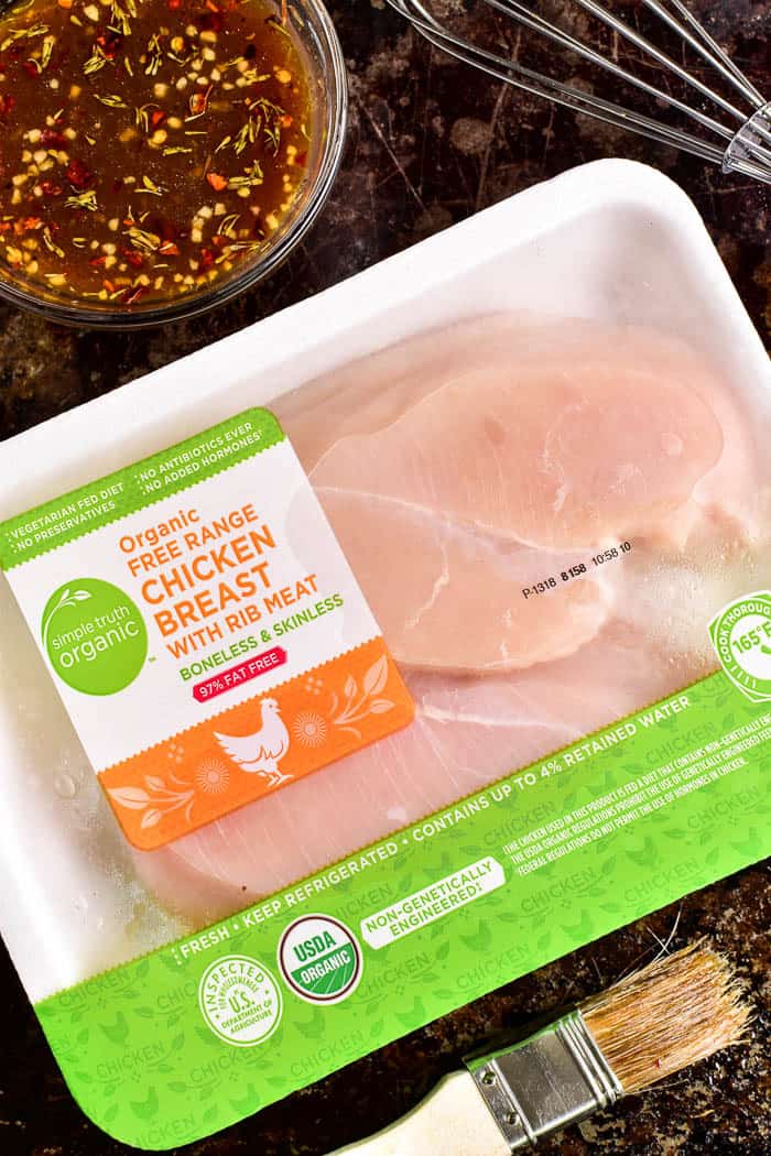 Take your grilling to the next level with this Easy Chicken Marinade! Made with simple, everyday ingredients, this easy marinade comes together in minutes and gives the BEST flavor to grilled chicken. It combines savory and sweet flavors with just a touch of spice for meat that's moist, flavorful, and extremely versatile. If you love grilled chicken, you'll love the difference this marinade makes!