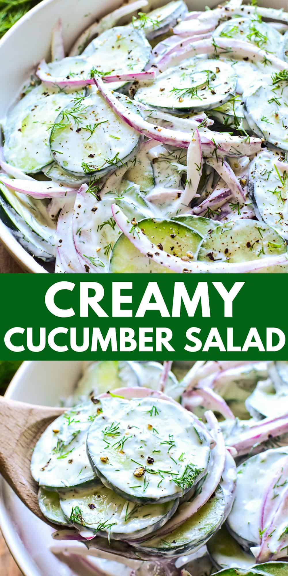 Creamy Cucumber Salad – Lemon Tree Dwelling