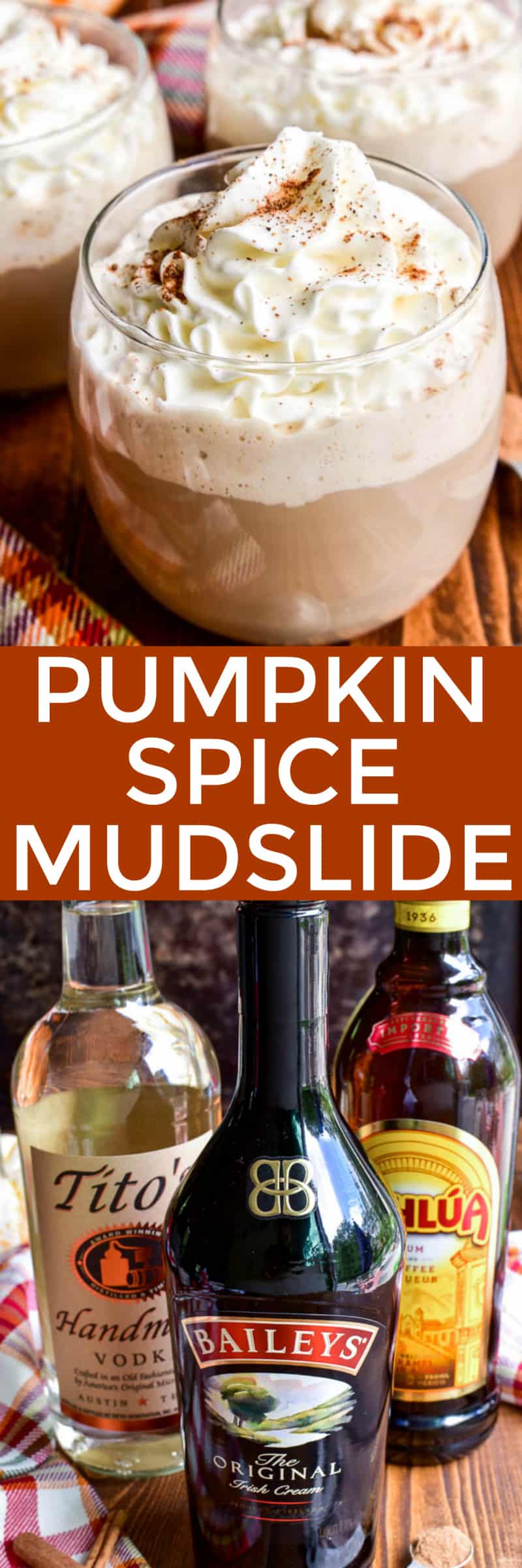 Fall is the time for all things pumpkin spice...and this Pumpkin Spice Mudslide is about to become your new favorite! This drink combines all the flavors of the classic mudslide cocktail with a pumpkin spice twist. Perfect for fall gatherings or cozy nights by the fire, if you love mudslides you'll fall in love with this fall version!