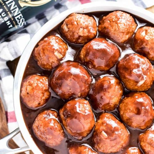 Guinness Glazed Meatballs – Lemon Tree Dwelling