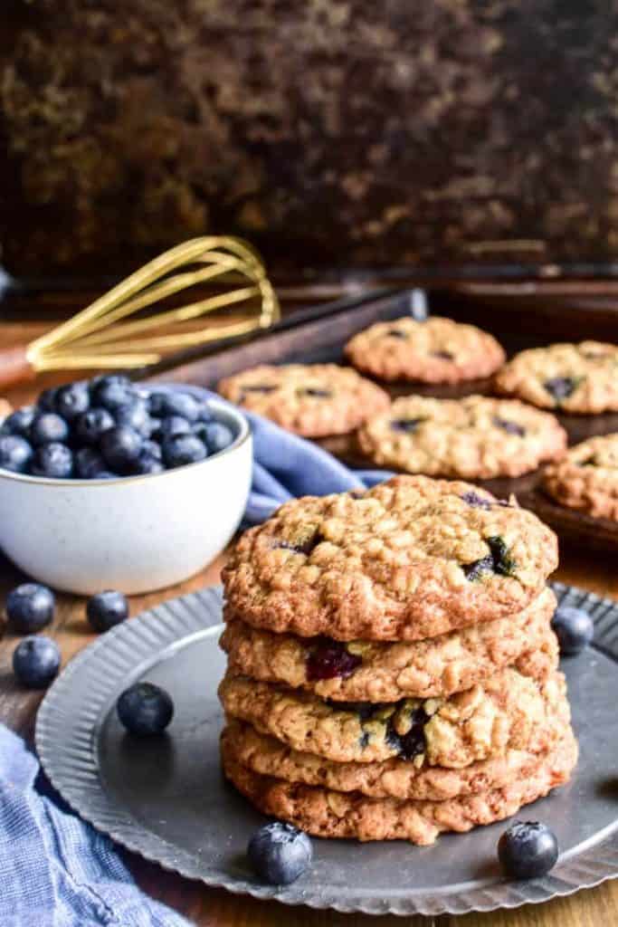 Blueberry Oatmeal Cookies Lemon Tree Dwelling