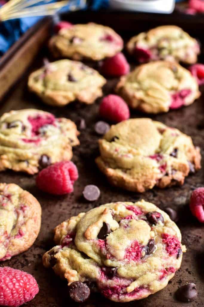 Raspberry Chocolate Chip Cookies Lemon Tree Dwelling