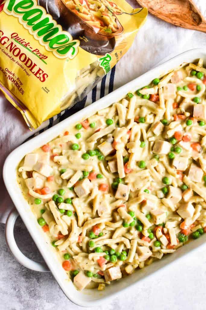 Https Www Lemontreedwelling Com Wp Content Uploads 2019 10 Chicken   Chicken Noodle Casserole 9 2 683x1024 