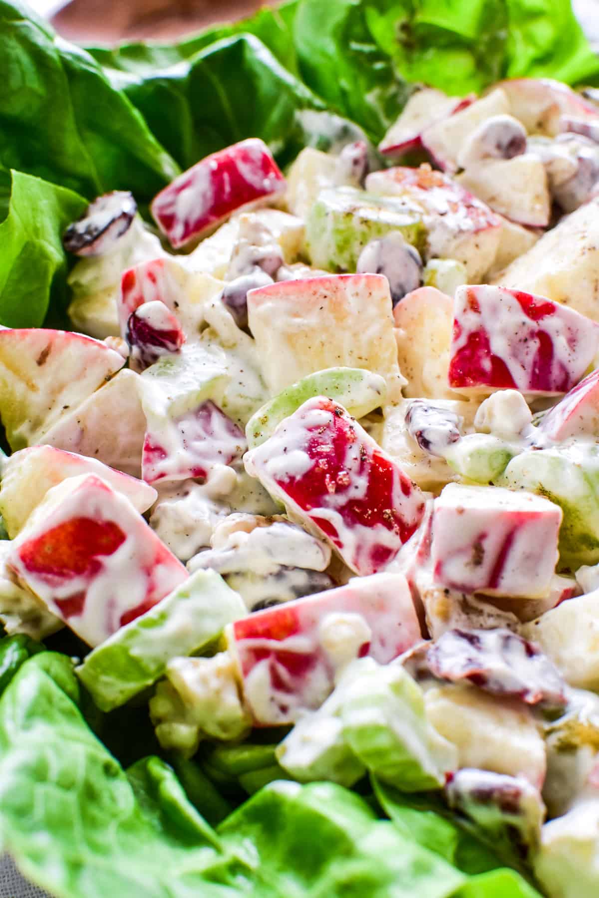 waldorf salad with marshmallows