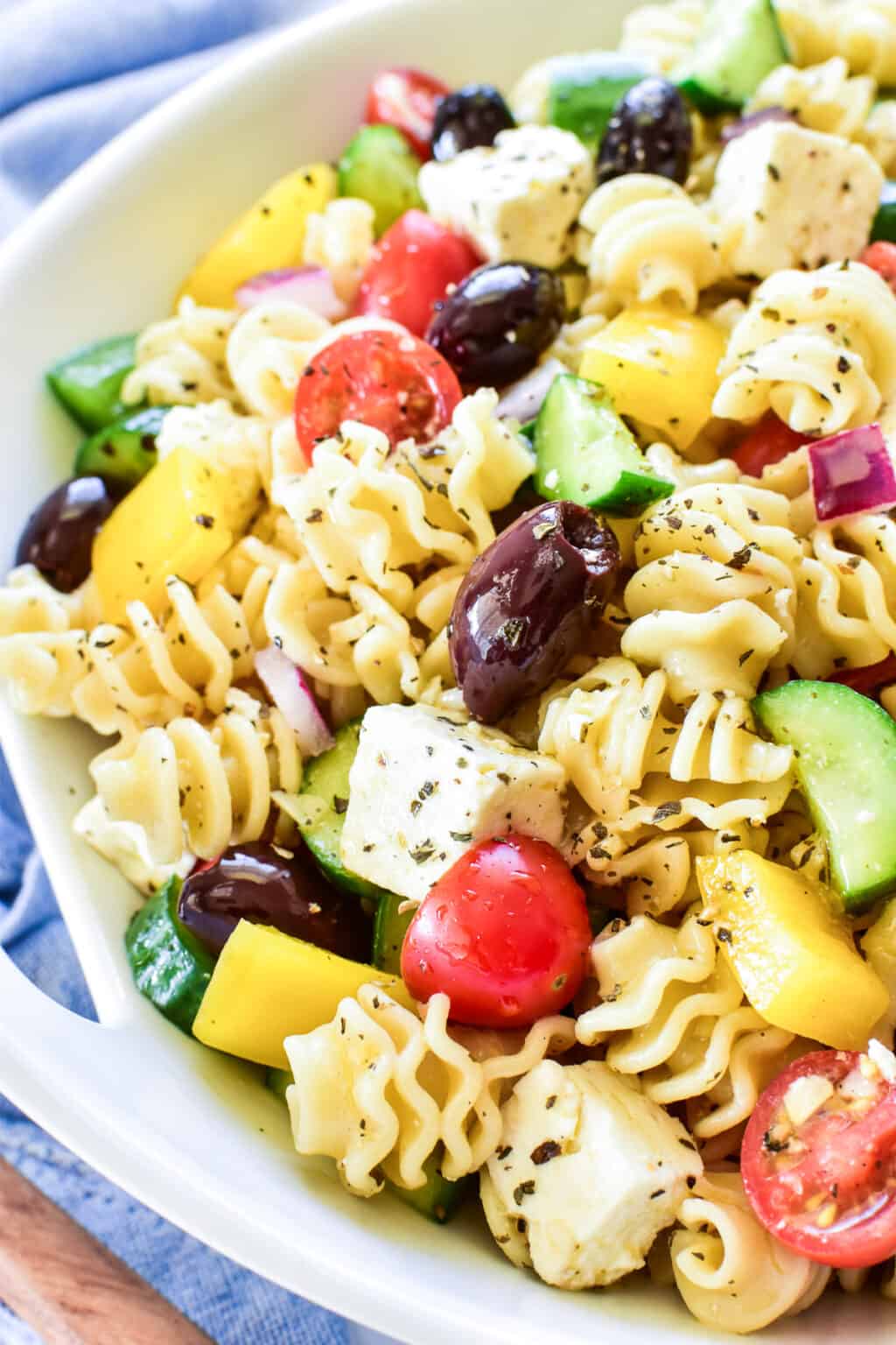 Greek Pasta Salad – Lemon Tree Dwelling