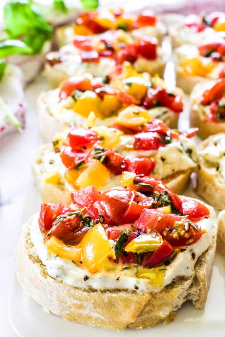 Whipped Ricotta Bruschetta – Lemon Tree Dwelling