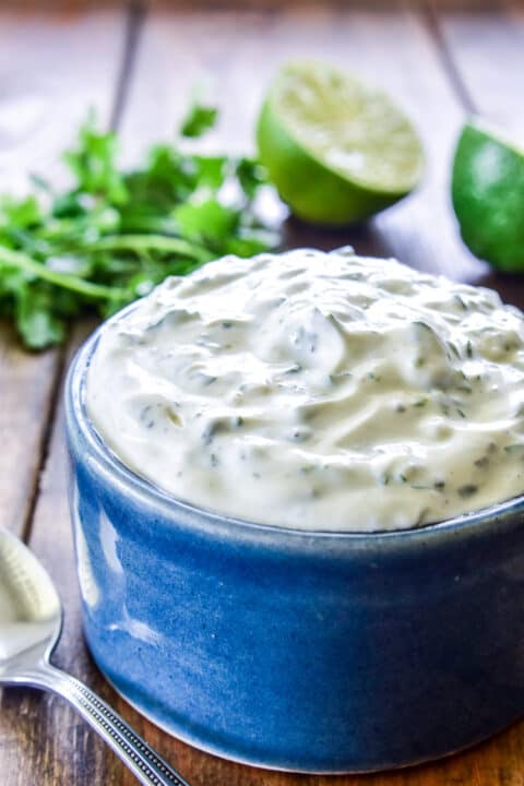 Cilantro Lime Sauce – Lemon Tree Dwelling