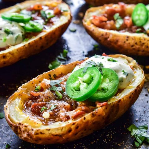 Southwest Loaded Potato Skins – Lemon Tree Dwelling