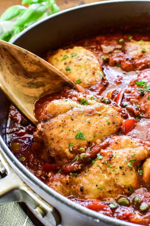 Chicken Cacciatore – Lemon Tree Dwelling