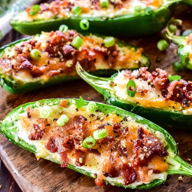 Air Fryer Jalapeño Poppers - Flavor the Moments