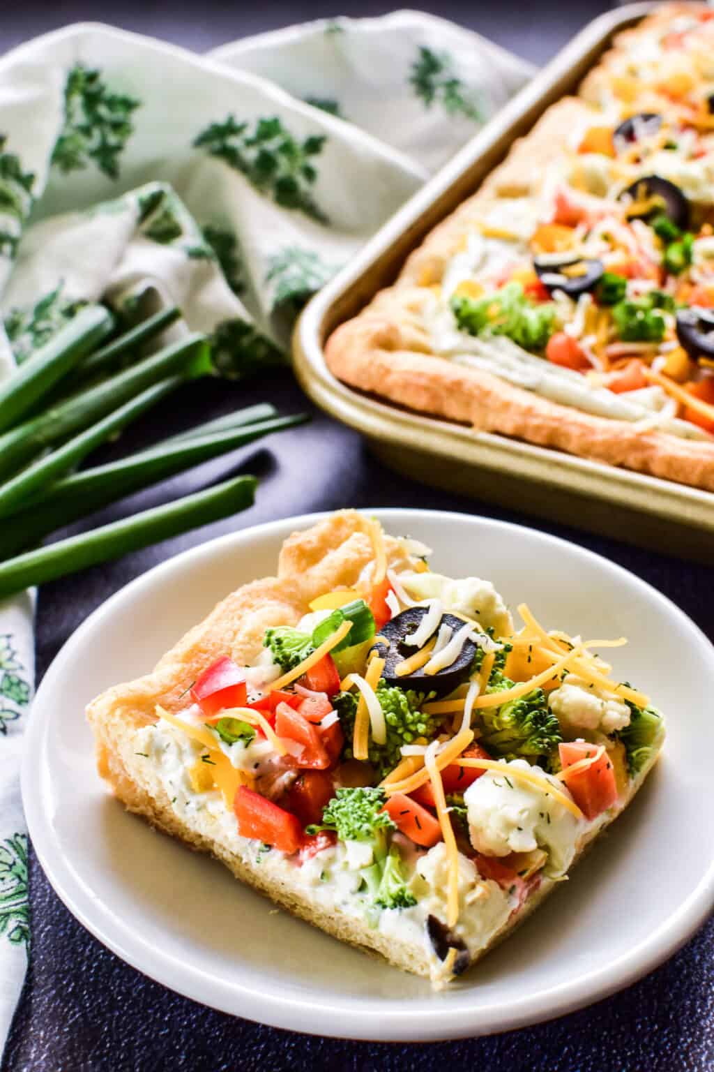 Crescent Roll Veggie Pizza Lemon Tree Dwelling