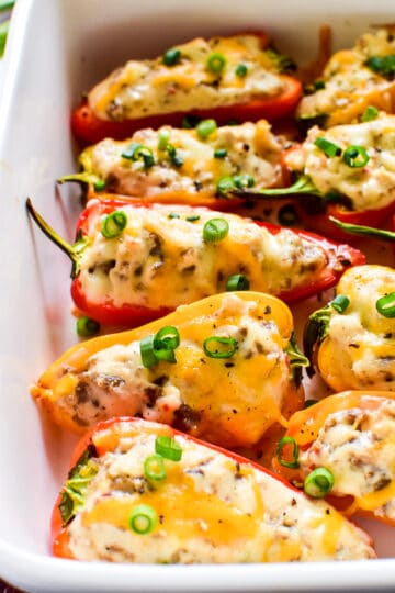 Sausage Stuffed Mini Peppers – Lemon Tree Dwelling