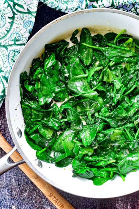 Sauteed Spinach – Lemon Tree Dwelling